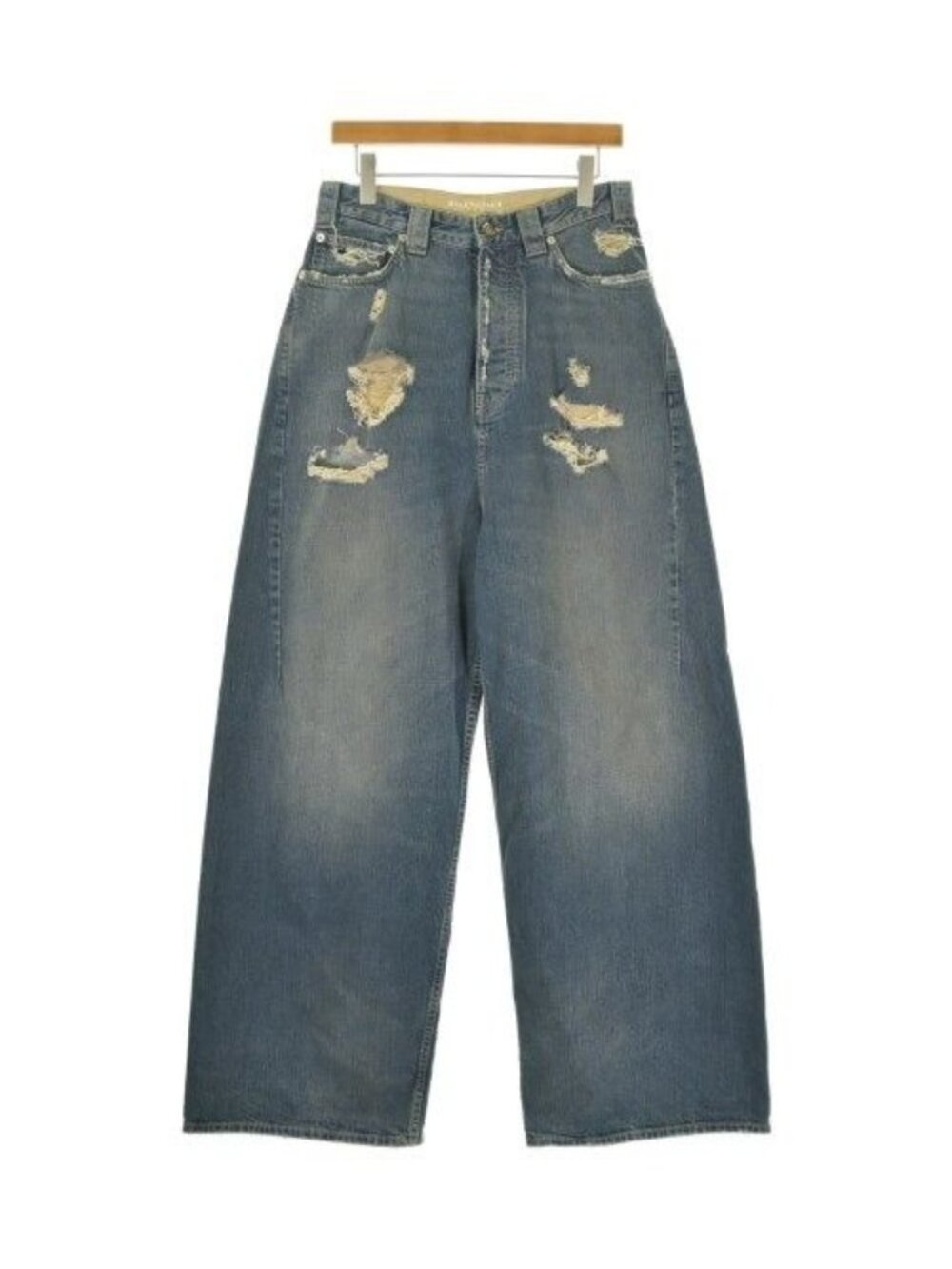 Balenciaga Denim Pants Navy